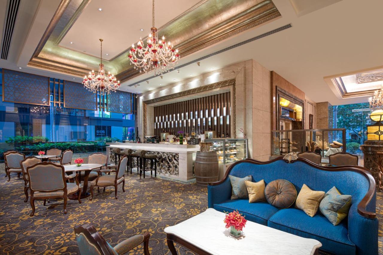Crowne Plaza Shanghai Nanjing Road By Ihg Luaran gambar The lobby lounge